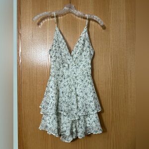 Altar'd State White Floral Romper
